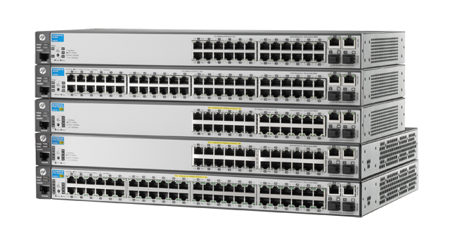 HP Networking Switches PoE+ Capa 2 Ethernet Puertos Gigabit HP 2620 Series