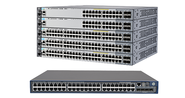 HP Networking Switches PoE+ Capa 3 Ethernet Puertos Gigabit HP 2920 Series, 5500 Series